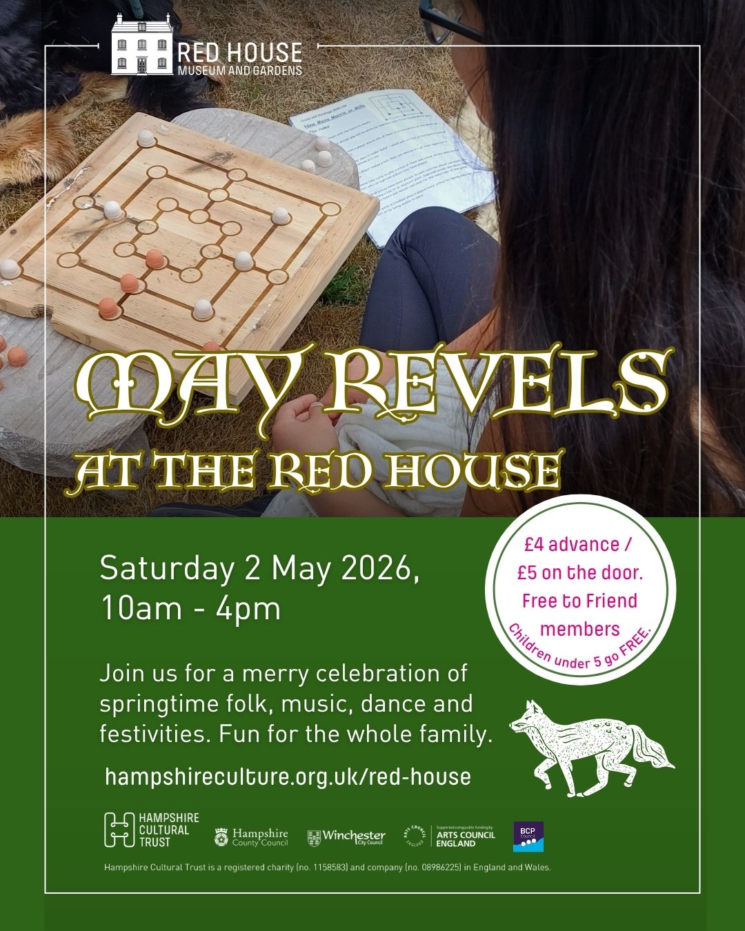 may revels at the red house