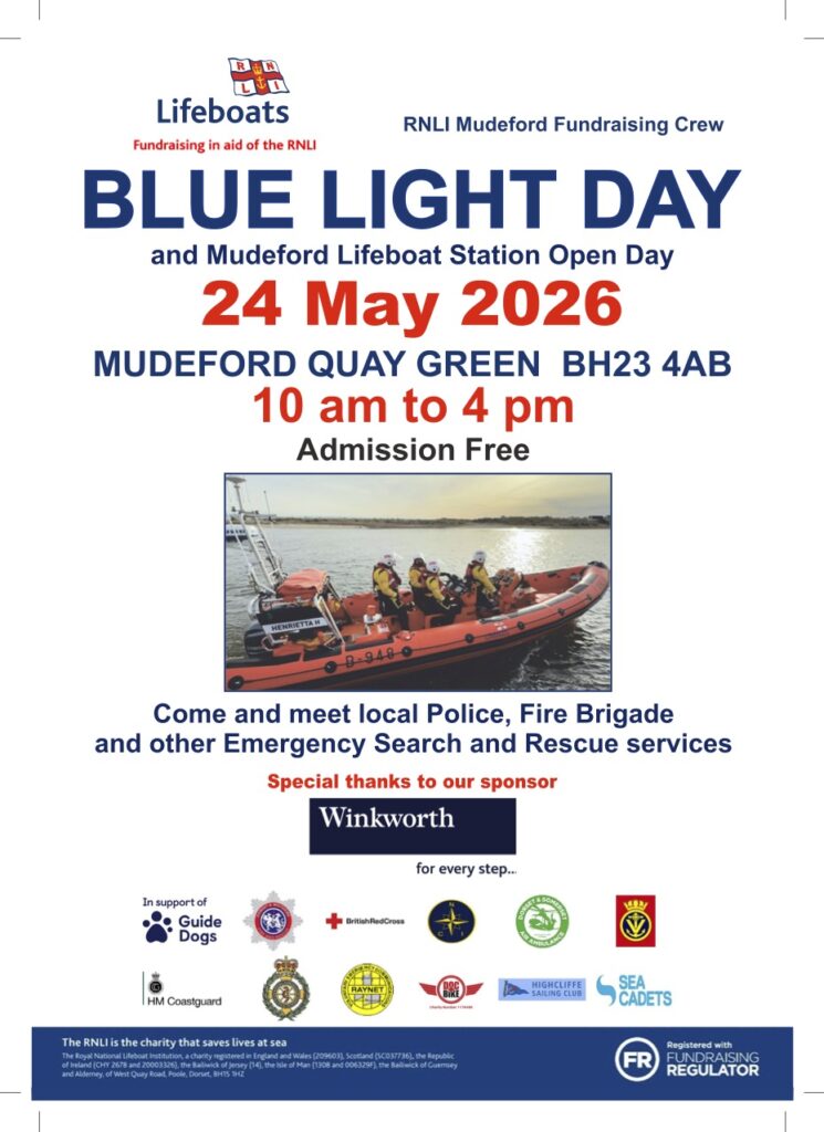 blue light day mudeford lifeboat station open day