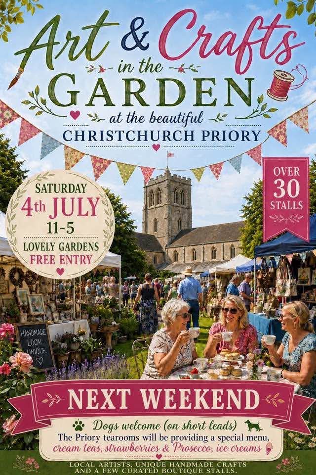 the priory arts and crafts