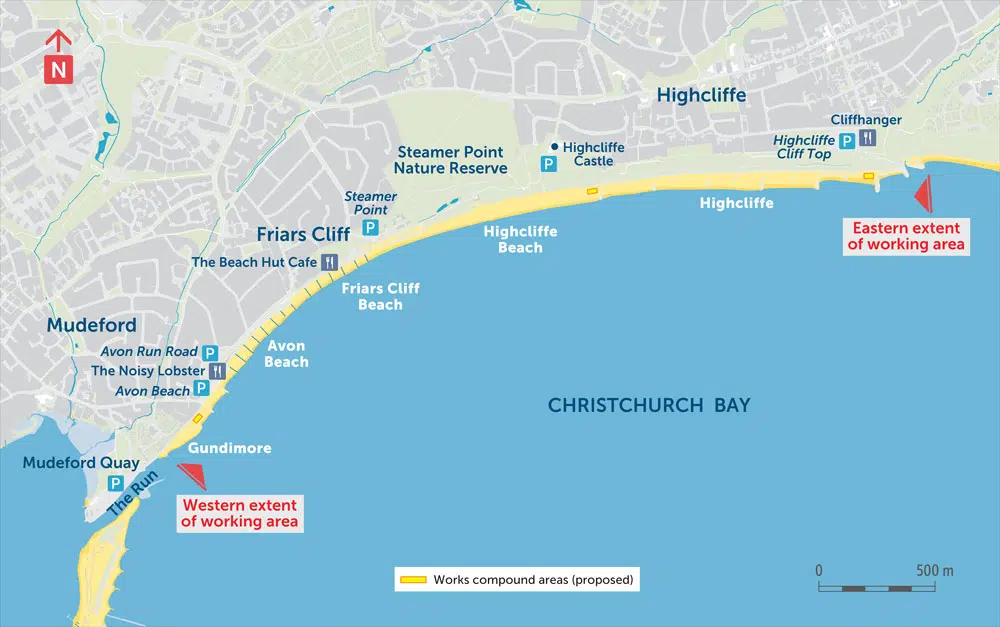 christchurch beaches maintenance works