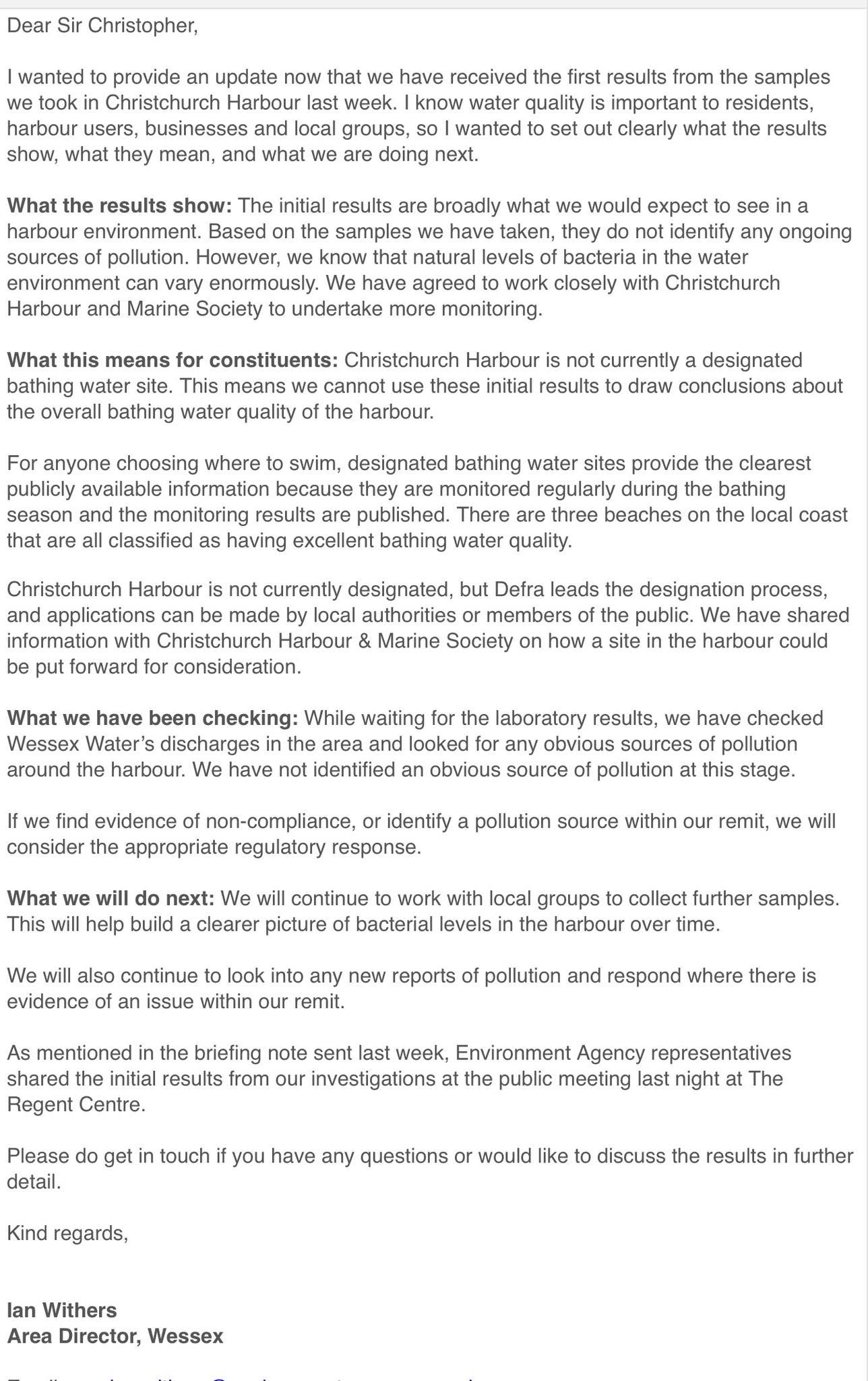 ea ian withers response